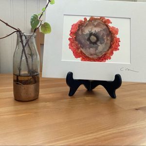 New Original Signed Artwork Alcohol Ink on Paper